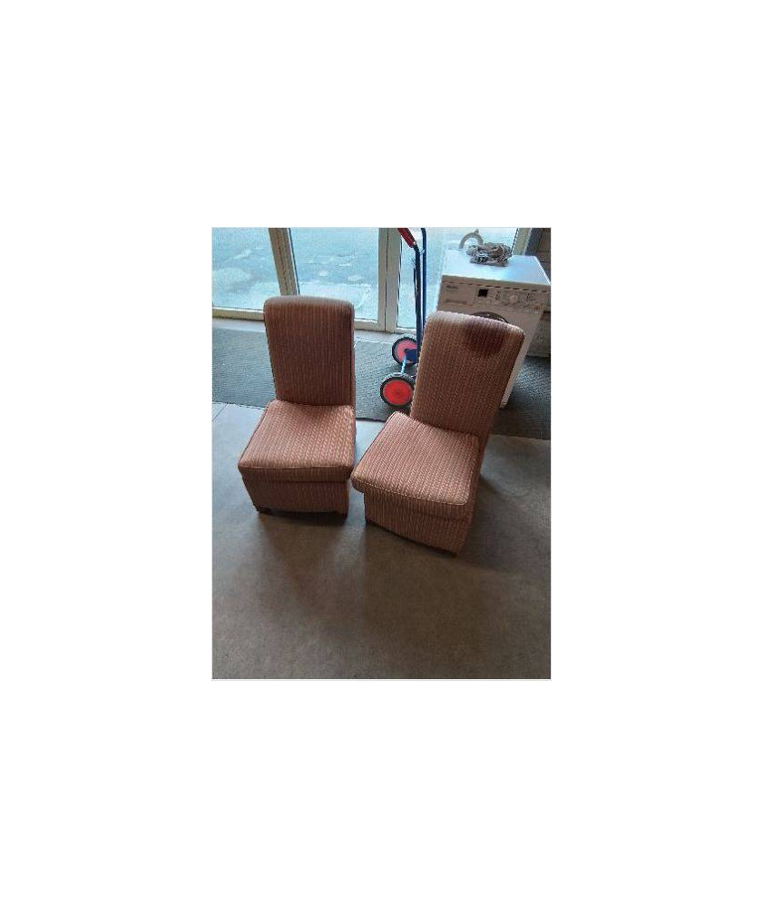 PAIRE DE CHAUFFEUSES  MILIEU 20E
